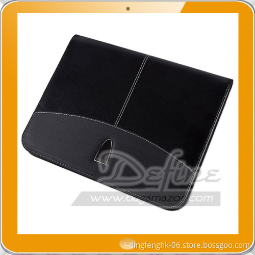 Updated high quality PU leather Executive Zippered Padfolio